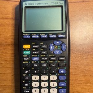 TI-83 Plus Texas Instruments Calculator